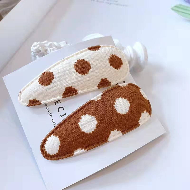 Jepit Rambut Wanita Gaya Retro Motif Daily Fashion Kekinian Korean Import