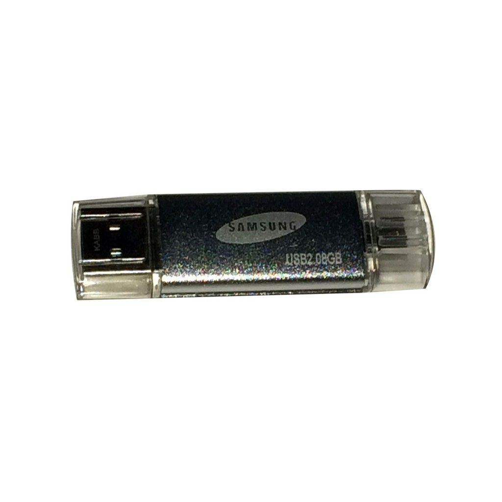 Samsung Flashdisk 2in1 USB 2.0 and Micro USB flashdisk otg 8 gb / 16 gb / 32 gb warna random