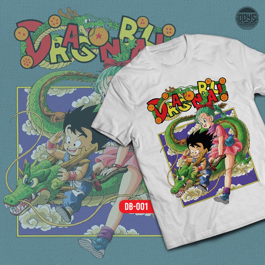 Kaos Dragon Ball - Goku X Shenlong -  Original New States Apparel