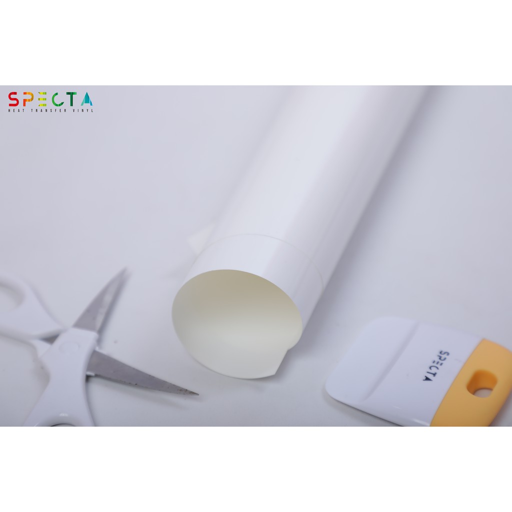 POLYFLEX KOREA SPECTAFLEX PU-01 PU HTV WHITE - PU HTV PUTIH, 1 ROLL