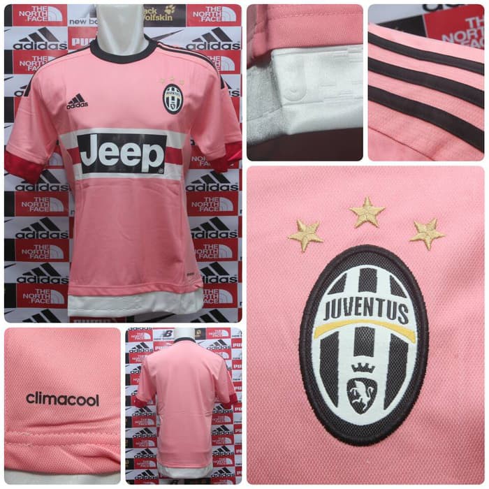 Promo JUVENTUS AWAY 15-16 JERSEY BOLA GO GRADE ORI