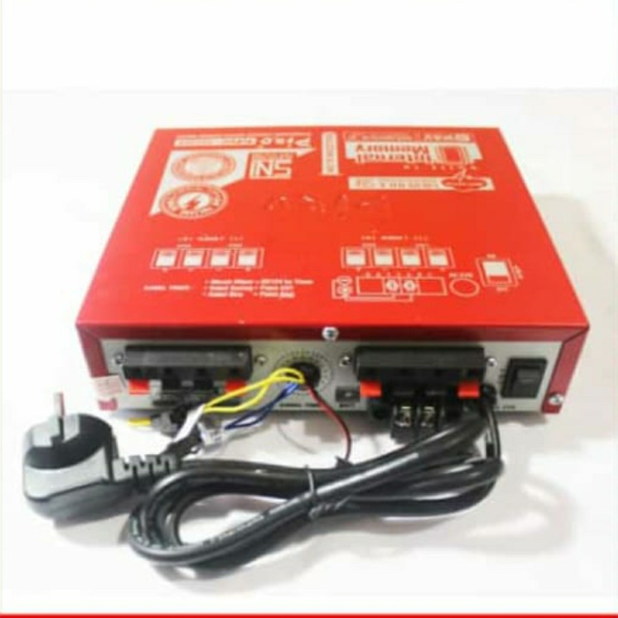 AMPLIFIER WALET PIRO MW-888 / MW888 WARNA MERAH