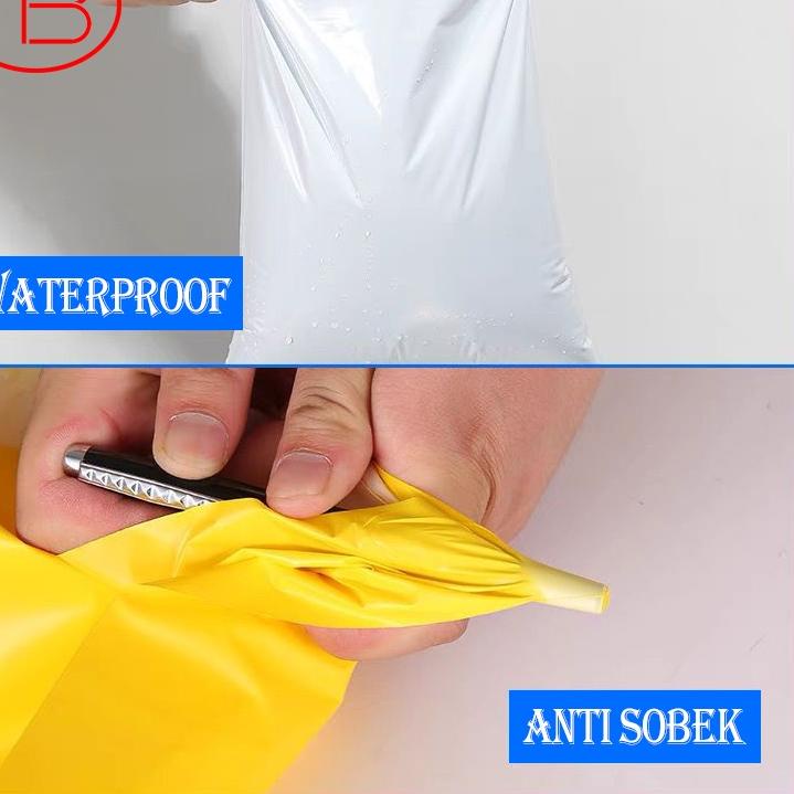 

New! Plastik Packing Baju / Polymailer Olshop LDPE 30X40CM Glossy Isi 100Pcs Lem Perekat TerGrosir !!