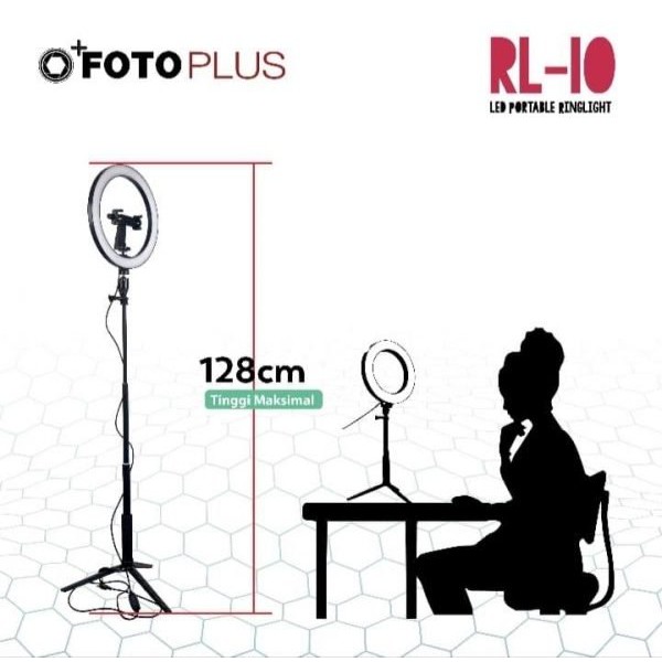 Fotoplus Ring Light RL-10 Bi-Color