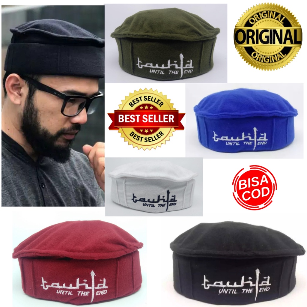 TOPI PECI KOPIAH KUPLUK PAKOL TALIBAN PAKISTAN UNTIL THE END TAUHID MUSLIM MODEL TERBARU KEREN KEKIN