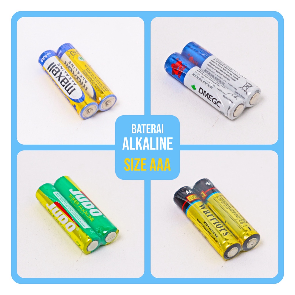 Baterai Batre Alkaline AAA / A3 Promo SALE Asli Original Duracell / Maxell