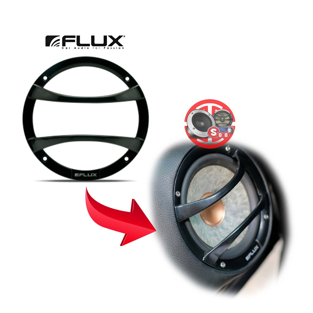 Flux FAC-165 Midbass Speaker Grill Set