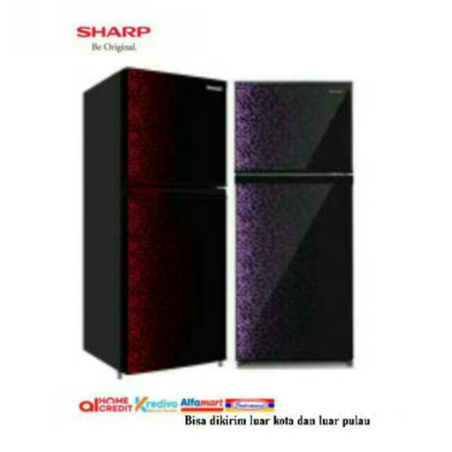 KULKAS SHARP SJX236 SJX 236MG