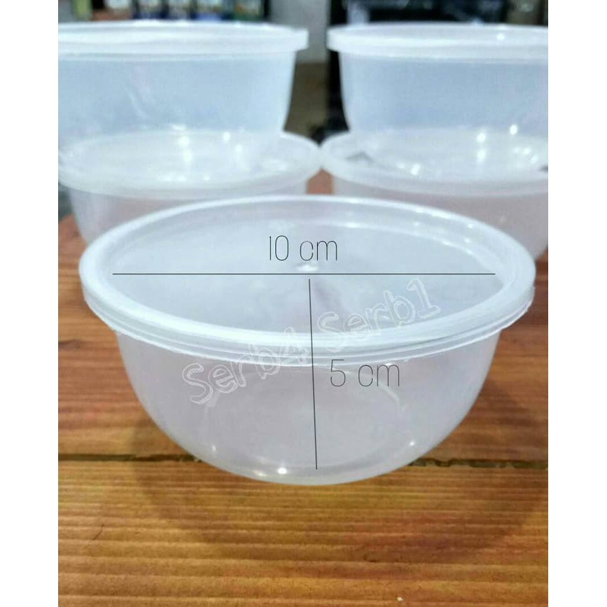 Cup puding bulat / cup plastik bulat/ thinwall 200ml