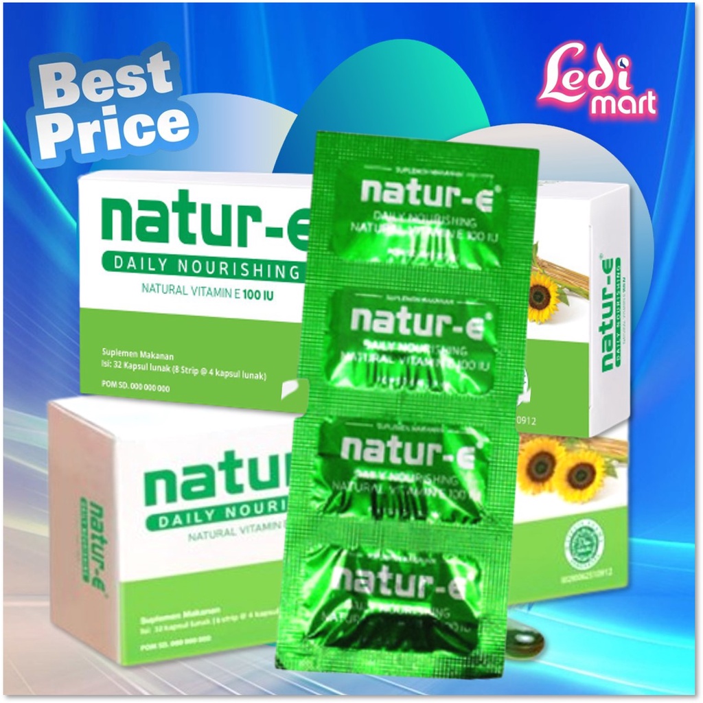 ORIGINAL Natur-E Vitamin Series Isi 16s ATAU 32s / Natur E / LEDI MART