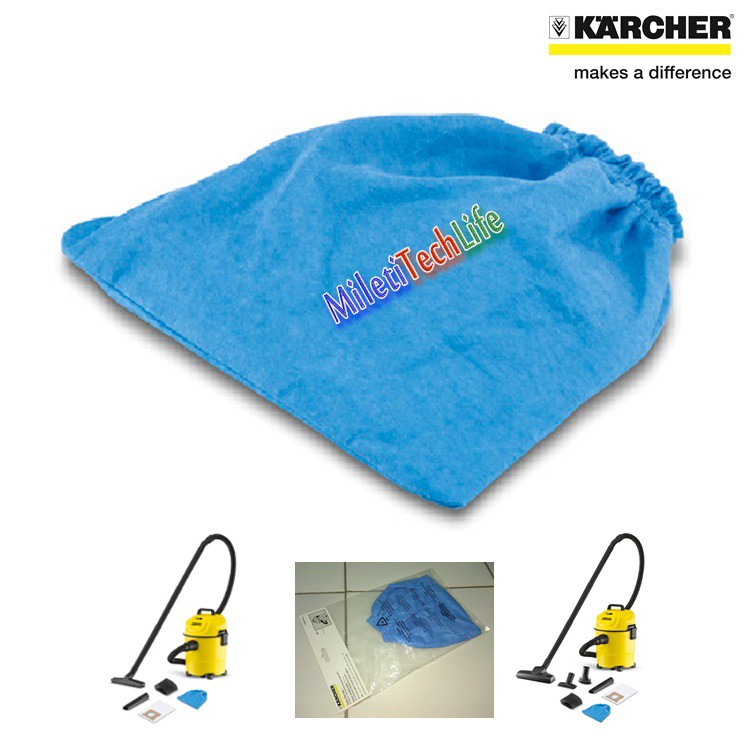 Karcher Textile Filter Blue Filter For Vacuum WD1 MV1 Accessories