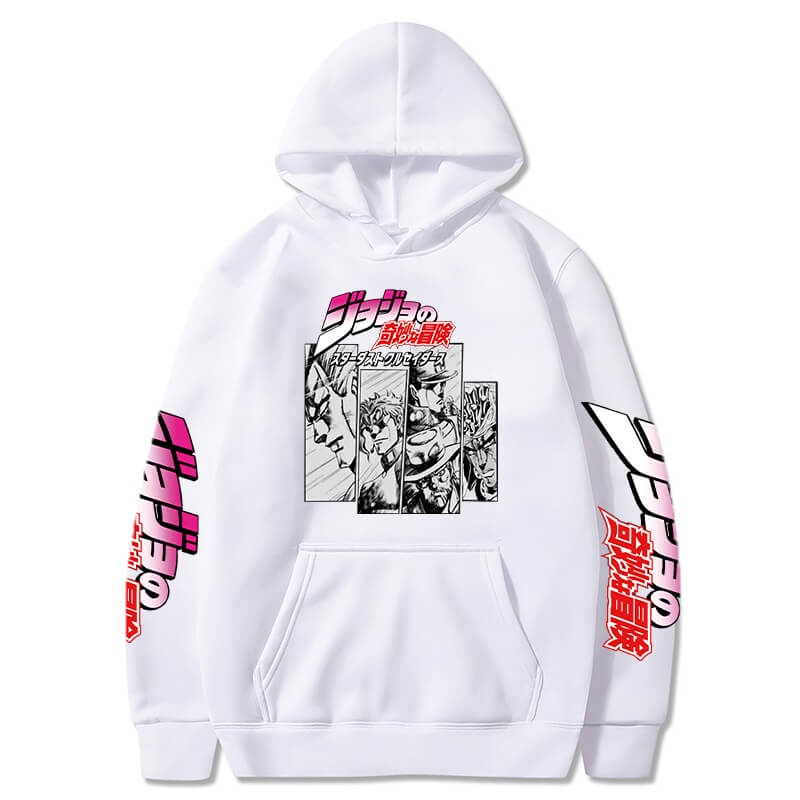 Hoodie Comis Jojo Adventure Anime Manga Unisex