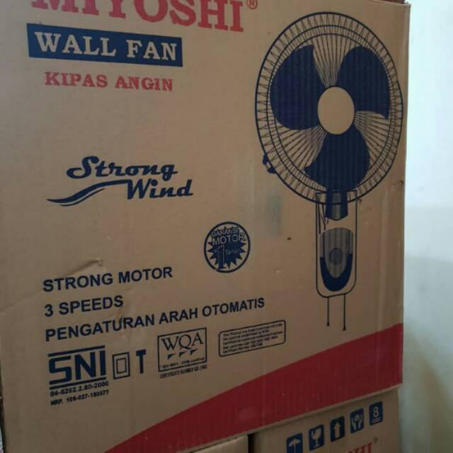 Kipas angin dinding miyoshi 16"