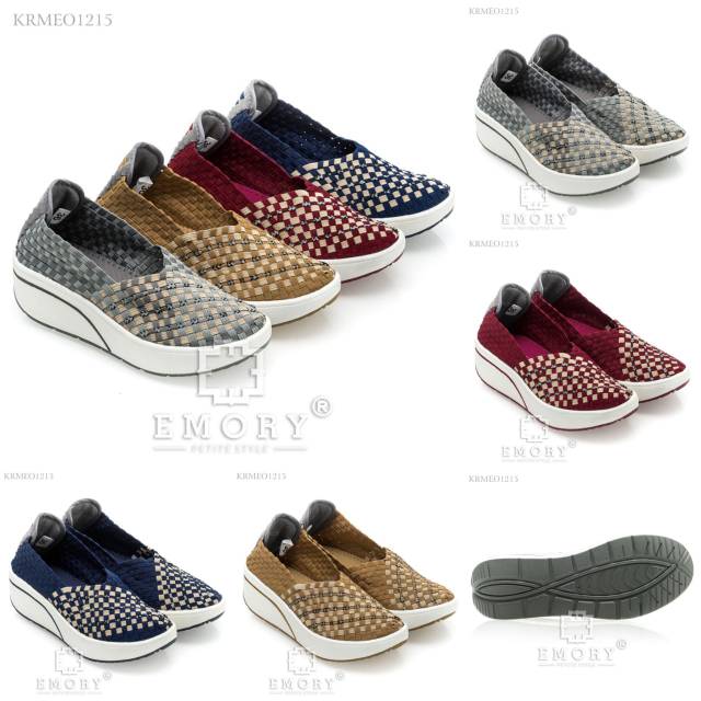 Sepatu rajut Emory brenda kremo1215