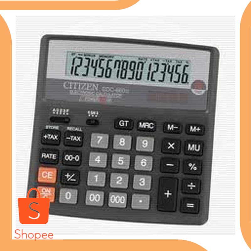 

Dijual onderdil Kalkulator Citizen SDC-660 / Calculator Meja Dekstop SDC 660 Limited