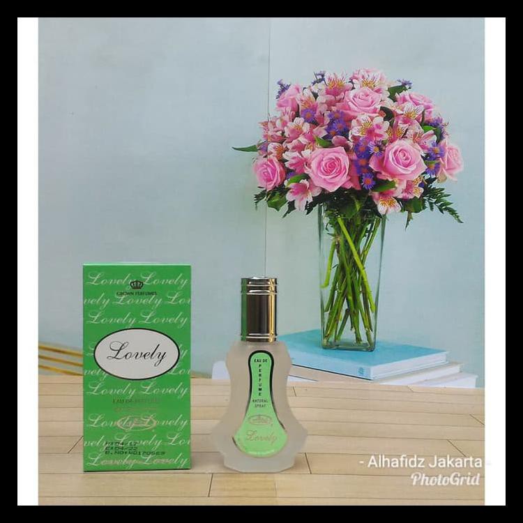 Parfum Al Rehab Spray Lovely 35Ml Original Kode 1167