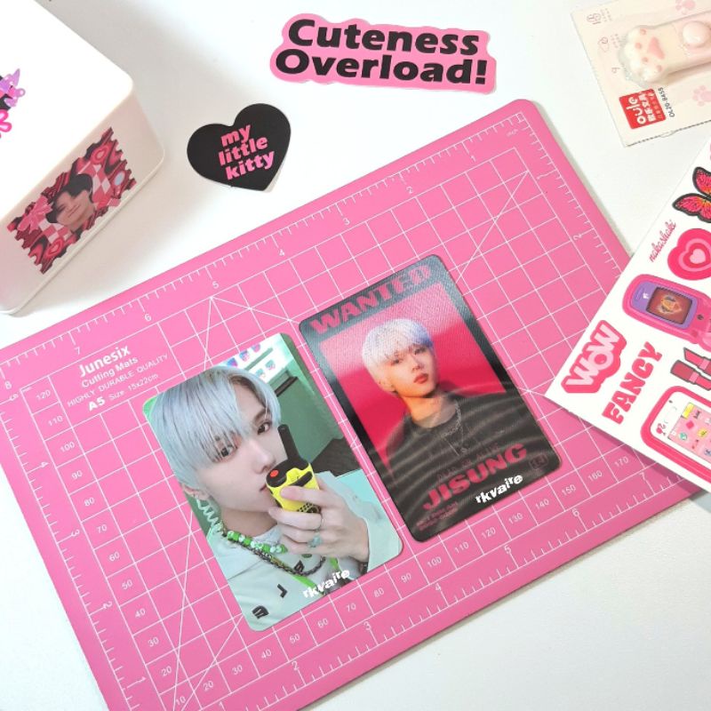 photocard lenti jisung glitch mode