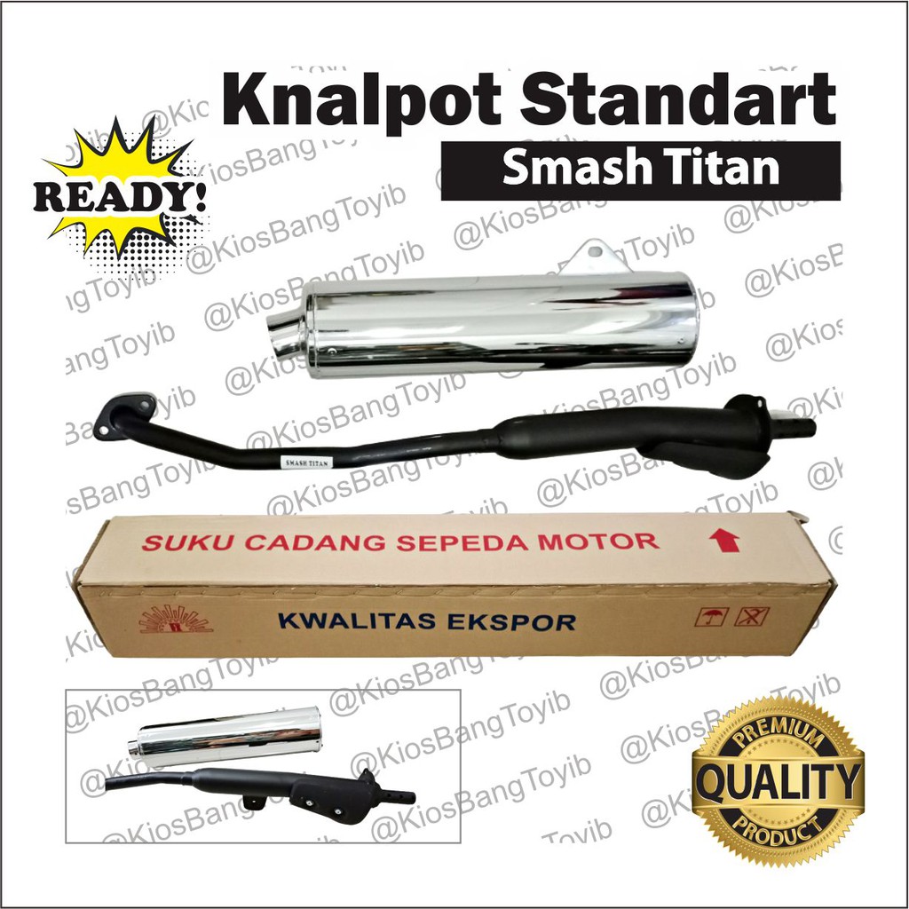 Knalpot Standart Beat/Jup Z1/Supra X125 2014/Spin/Revo Fit/Smash Titan/Mio Sporty/C70 ✶FAJAR INDAH✶