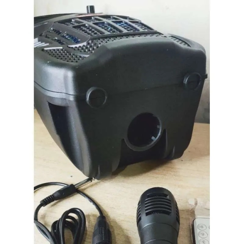 Speaker Karaoke BRAIN POWER Uk 6,5&quot; model Tengkorak QS-7801 - Speaker Bluetooth