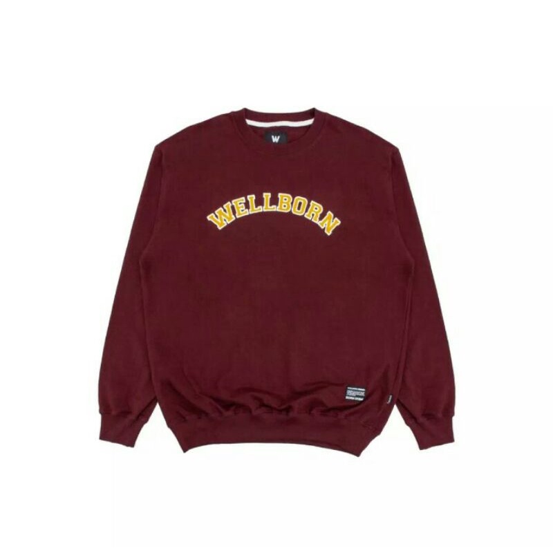 Wellborn Red Sweater Crewneck