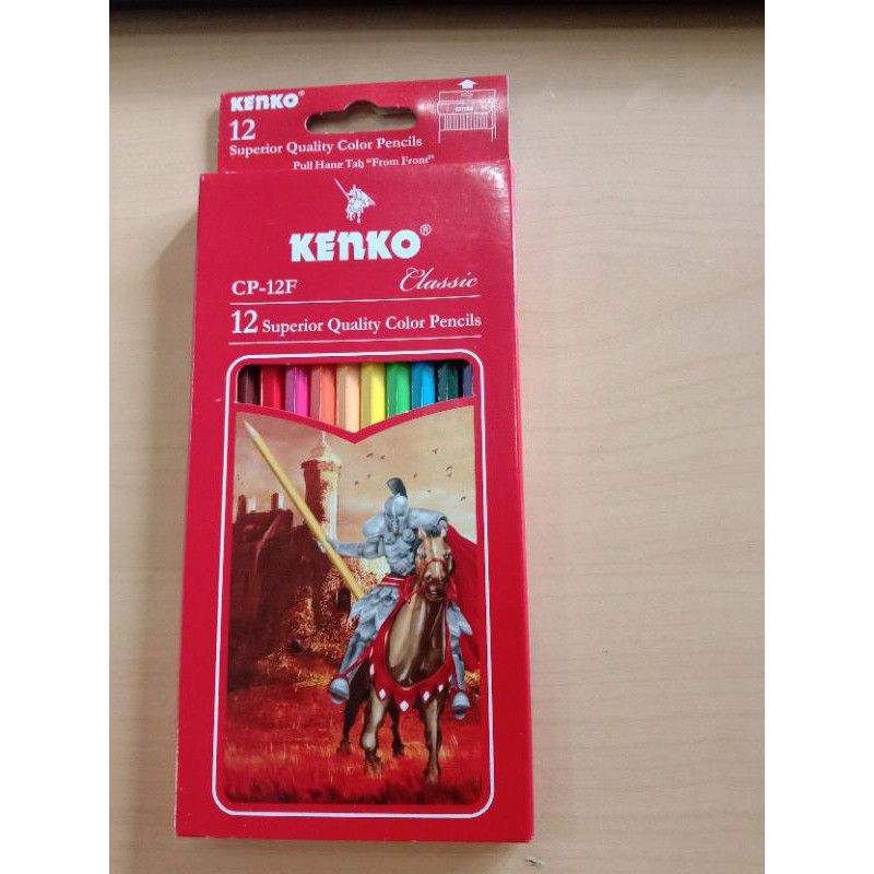 

Pensil Warna Kenko CP-12F Classic isi 12