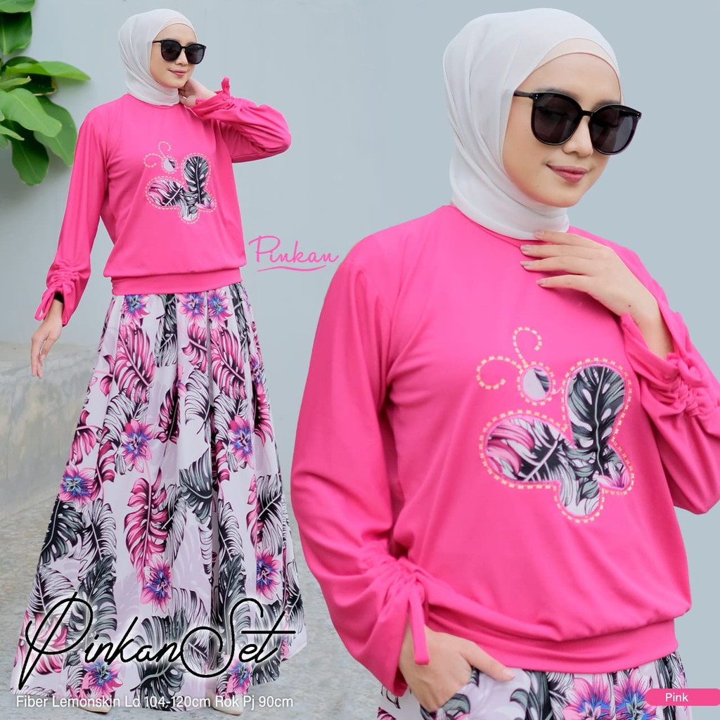 Pinkan Set / Ori By Pinkan / Produk Kualitas Bagus / Termurah / Aman