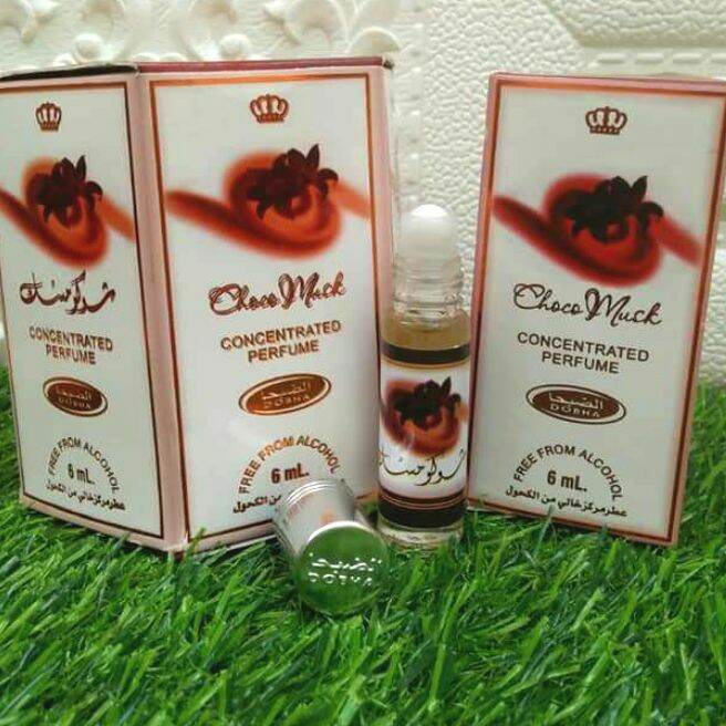 CHOCO MUSK Parfum DOBHA Kemasan 6ml Minyak Wangi Roll On Non Alkohol