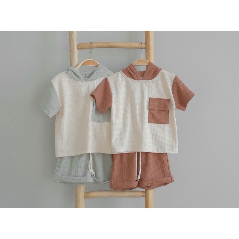 BELL&amp;BO - NOORI SET BELL N BO - SETELAN BAJU ANAK - SET BAJU ANAK