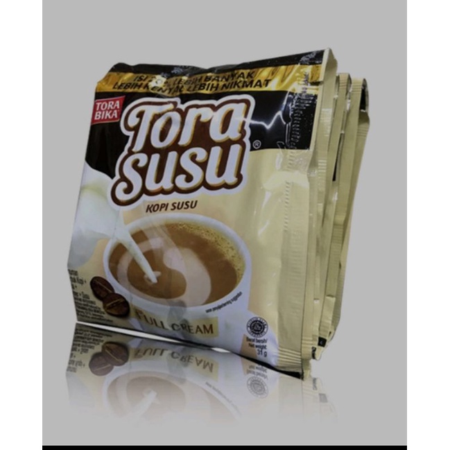 

KOPI BUBUK INSTAN TORA SUSU KOPI SUSU 31g (10 bungkus/SERENTENG)