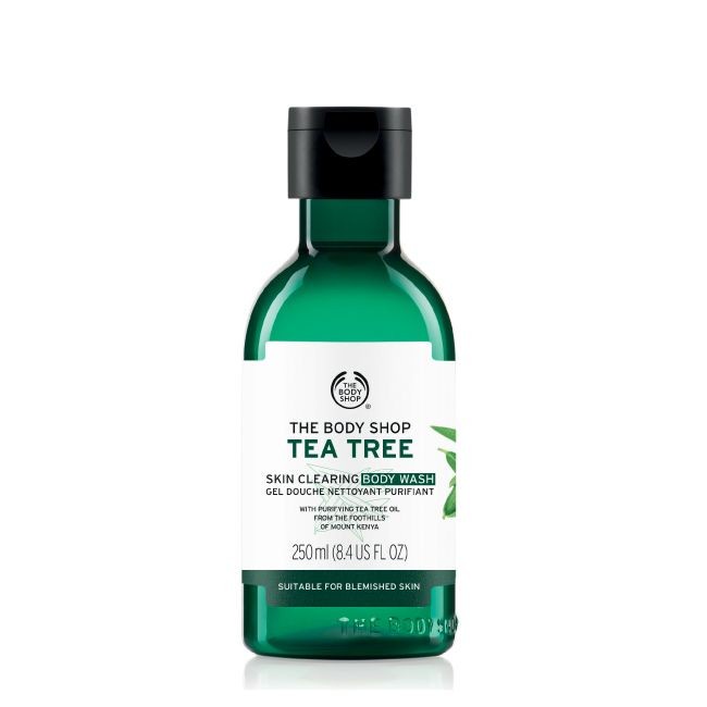 a012 The Body Shop Tea Tree Body Wash 250Ml Frf0F