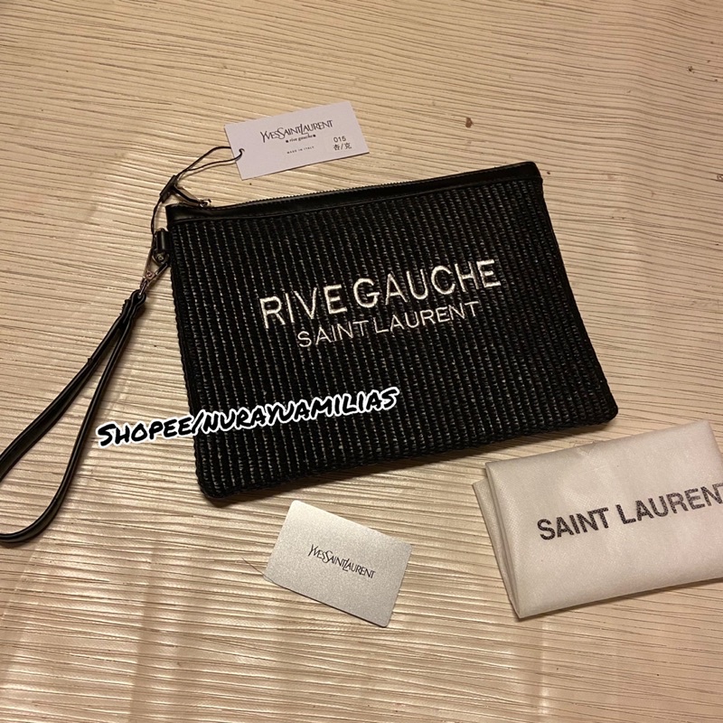 Ysl Clutch import premium clutch bag import unisex handbag Saint lourent import