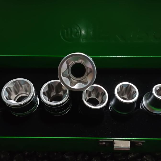 Mata Sok Bintang Set 9 Pcs TEKIRO ' Kunci Sok Belimbing Set TEKIRO