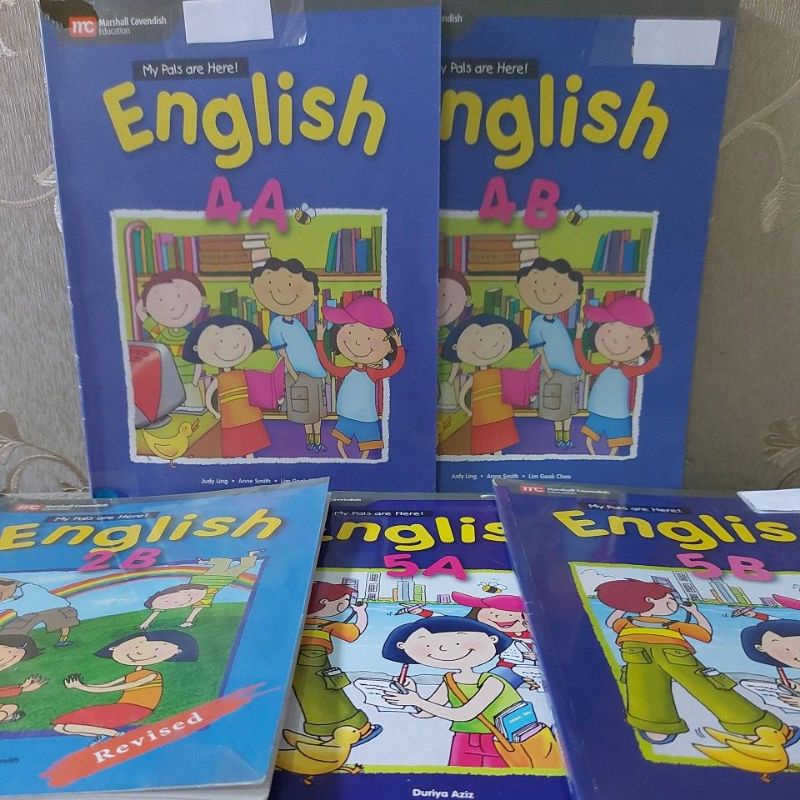 SALE my pals are here English TEXTBOOK 2B / 4A SECOND (Hrg 1 buku) kondisi 90% bagus