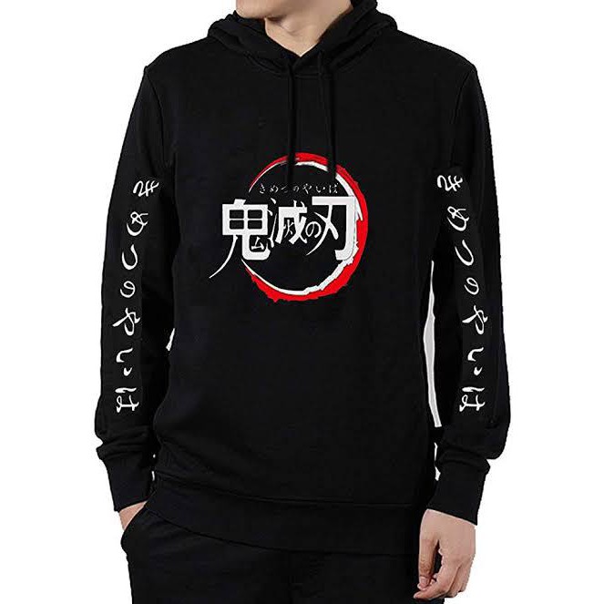 Jaket Kimetsu No Yaiba Hoodie | Jaket Anime Terbaru Terlaris