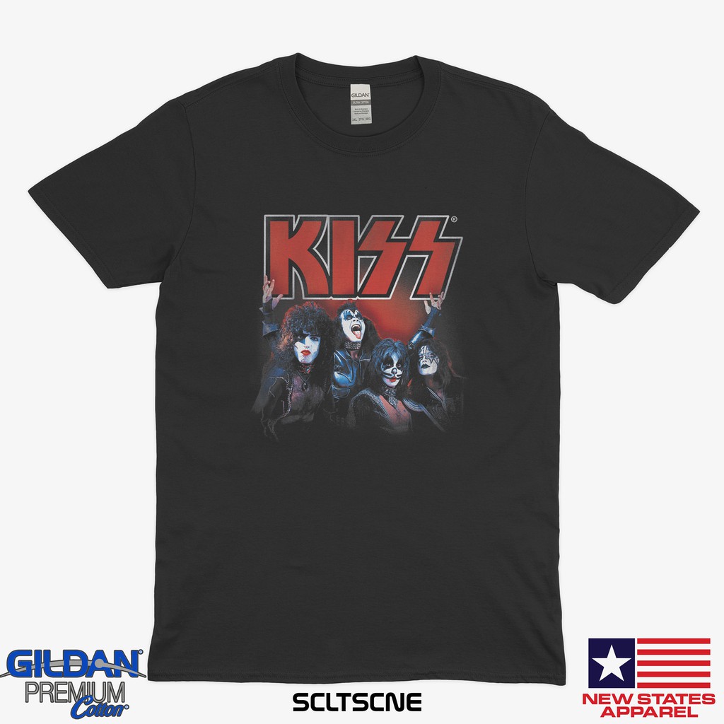 KAOS BAND KISS / BAJU BAND KISS VINTAGE