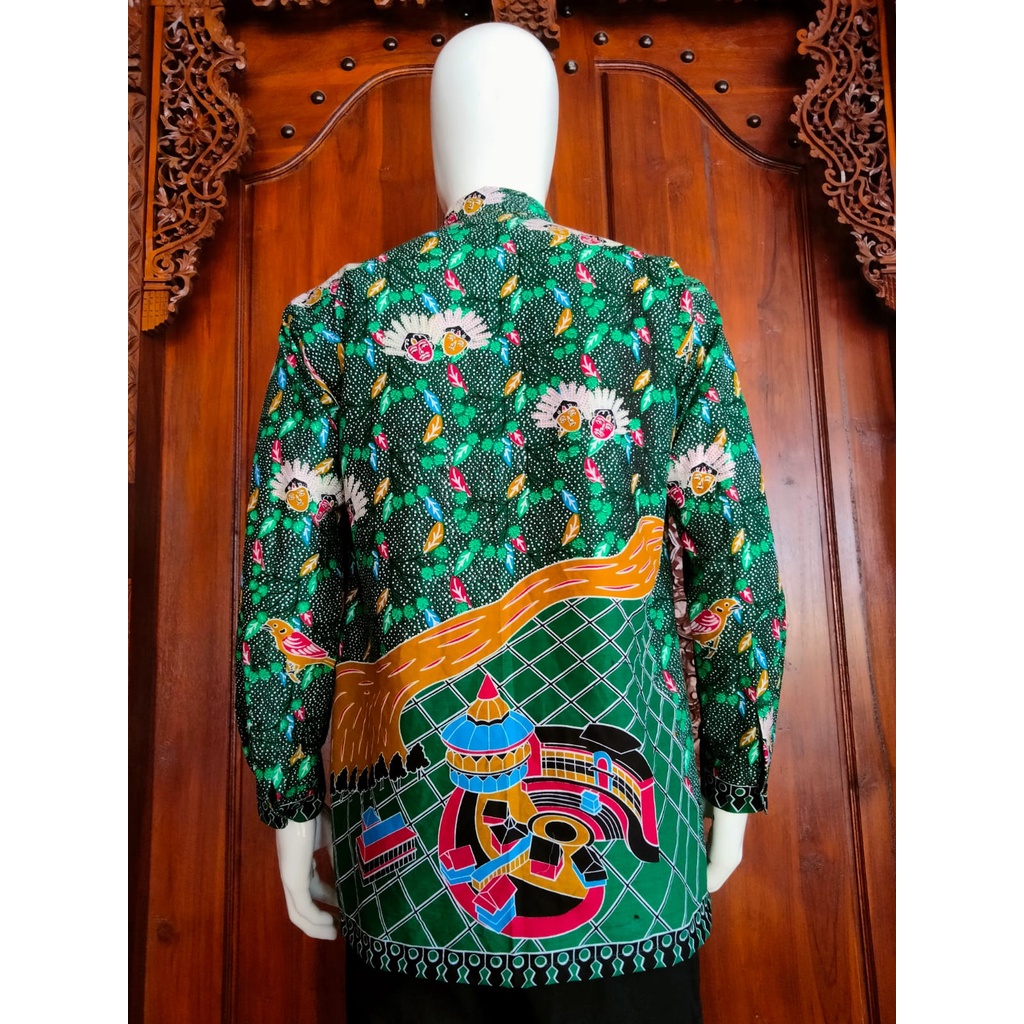 BATIK SERAGAM ADMINITRATIF JAKARTA SELATAN (BATIK ONDEL-ONDEL) BY OMAHBATIK33