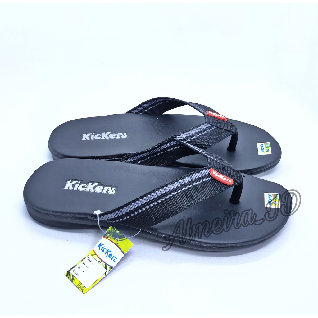 Sandal Casual Pria Kickers Japit Best Quality | Sandal Distro | Sendal Simpel &amp; Nyaman