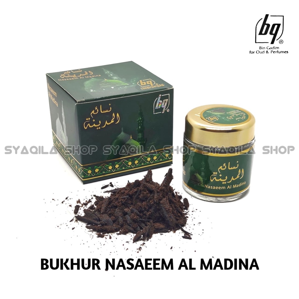 Bukhur Nasaeem Al Madina Bin Gadim BQ Buhur Naseem Almadinah Dupa Arab Asli Bakhoor Menyan Bakar Pengharum Ruangan Original Saudi