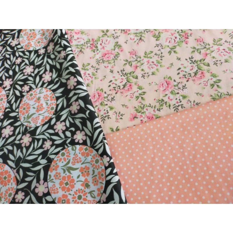 

3 lembar ukuran @50cm x 150cm katun jepang
