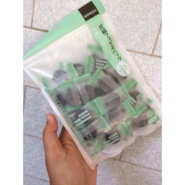MINISO COMPRESSED FACIAL MASK