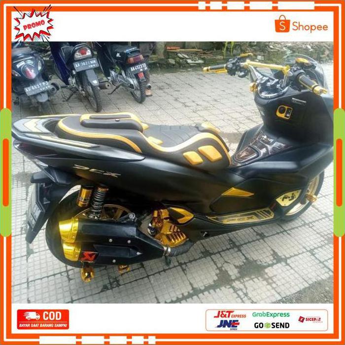 PCX Jok Motor Modifikasi RETRO PREDATOR MBTech