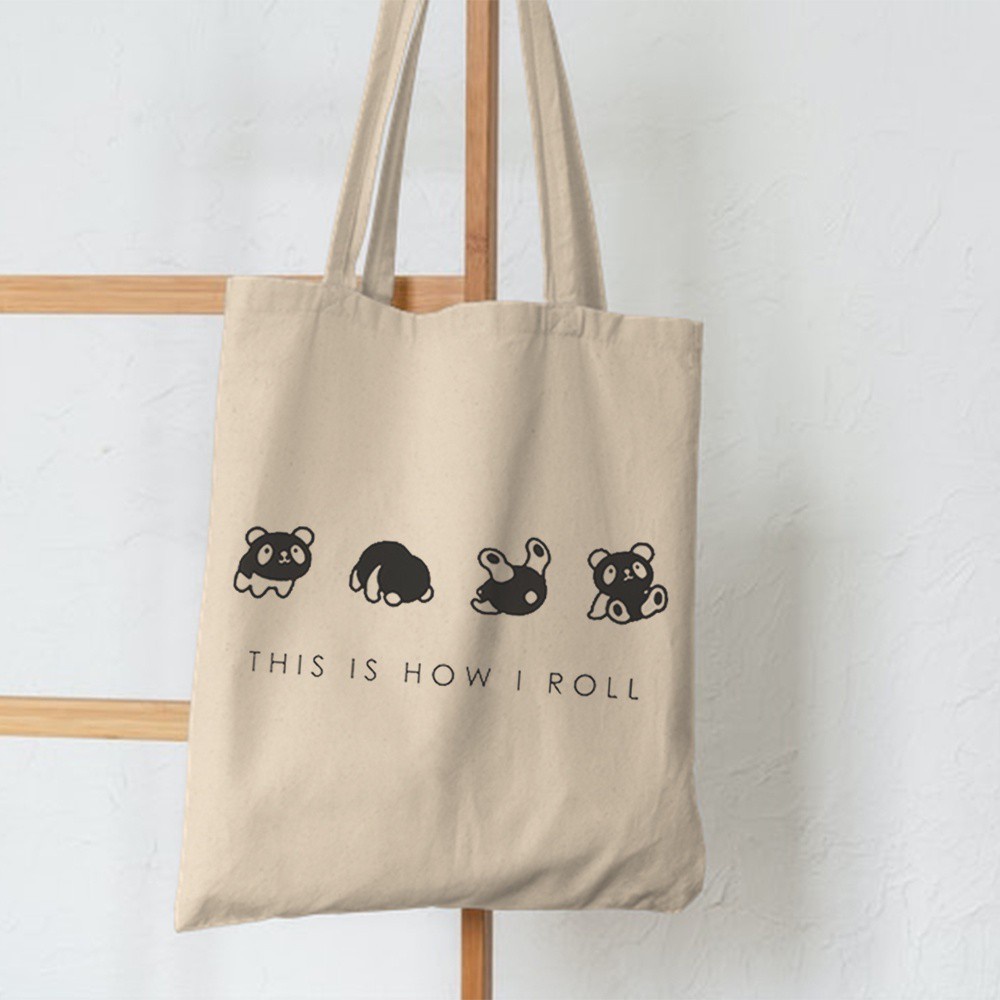 BIG SALE 3.3 Totebag Terbaru Berbahan Kanvas BERESLETING | Totebag Hitam | Totebag Cream Edisi Terbaru 2021