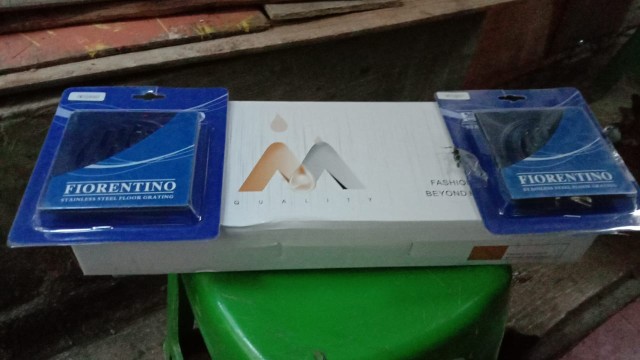 Rak Sabun Kotak Tingkat Stainless 40cm