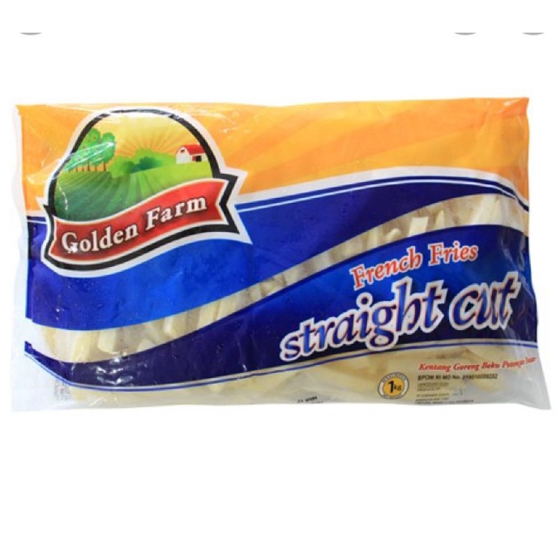 

Kentang Golden Farm Straight Cut 500gr