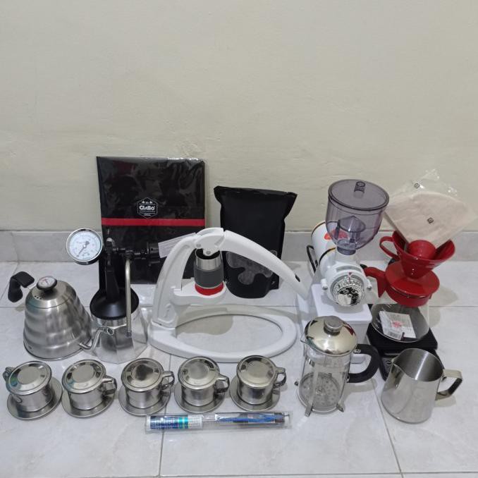 Paket Usaha Kopi / Flair / Alat Kopi / Coffee Maker / Rok Presso / V60 V3Crlcmyk5