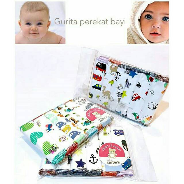 ♥BabyYank♥ [ isi 6 ] Gurita Perekat Carter 6in1 - Gurita Instan Bayi Rekat isi 6pcs