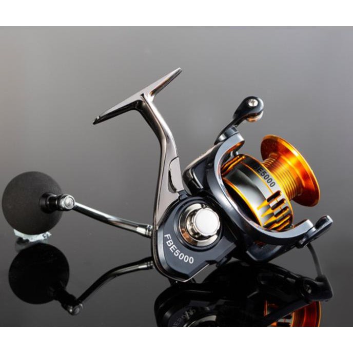 Reel Pancing Fbe 2000-7000 Bearing 17+1Bb Metal Spool One Way Drag 8Kg - 2000