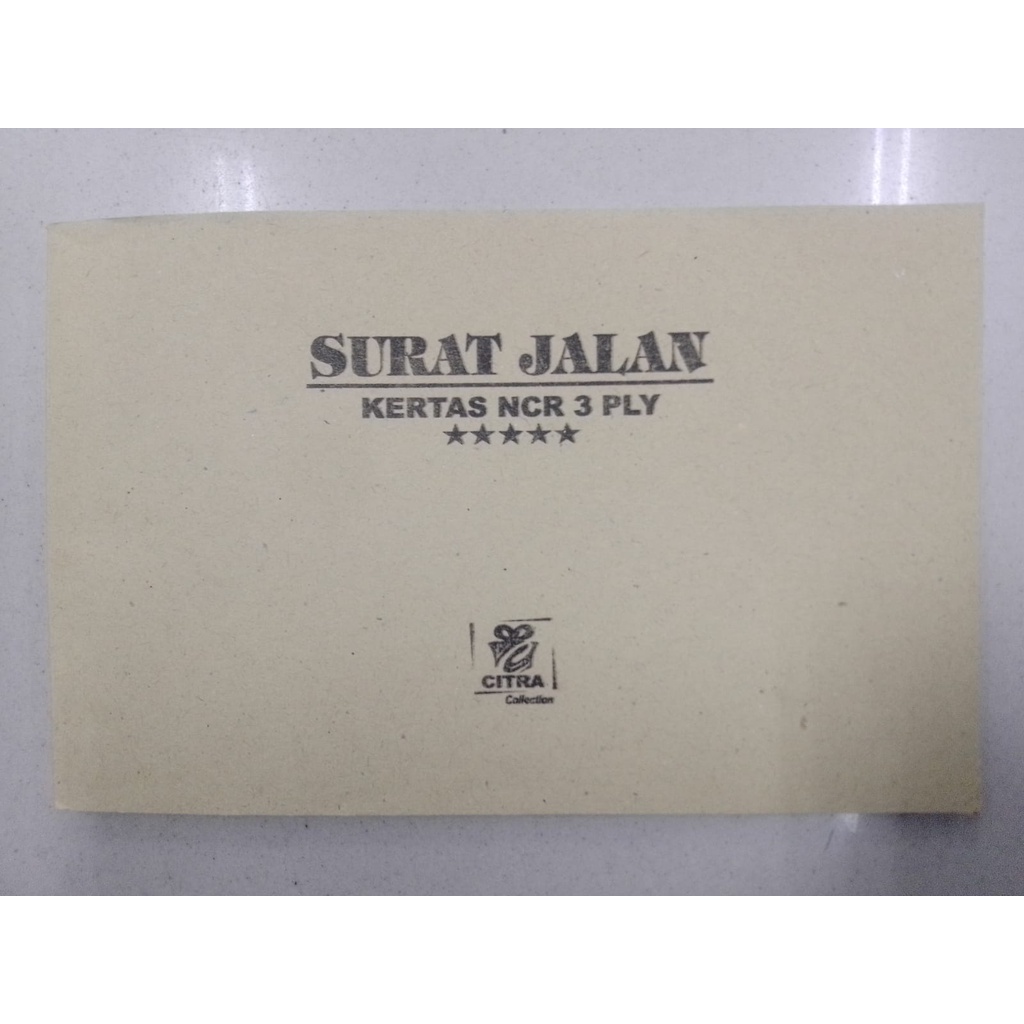 

Citra surat jalan NCR 1/4 1/2 2ply 4ply