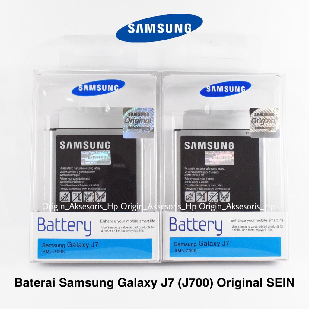 Battery Batre Baterai Samsung Galaxy J7 2015 J700 Original SEIN 100% dc 88