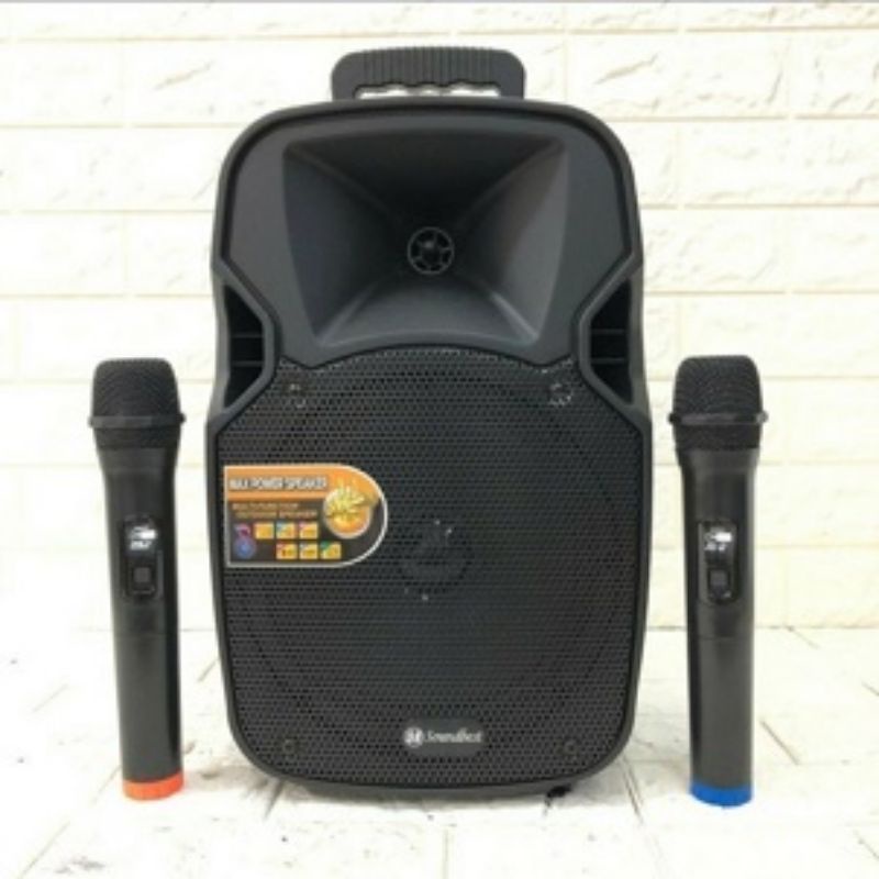 Ecer Speaker portable wireless SOUNDBEST FT 8